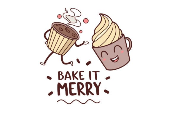Bake It Merry Christmas PNG: A Versatile Digital Asset for Creative Professionals