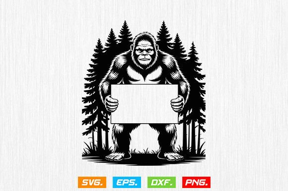 Bigfoot SVG, Wild Monster Svg: Strategic Use for Creative and Business Success