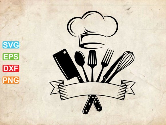 Chef SVG, Kitchen Crew Svg, Family Chef