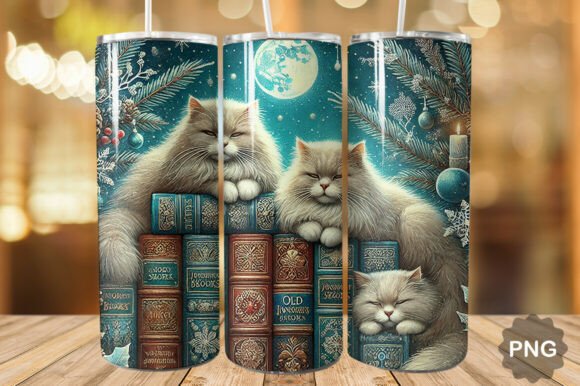 Christmas Cats and Books Tumbler Wrap: A Strategic Tool for Creative and Business Projects