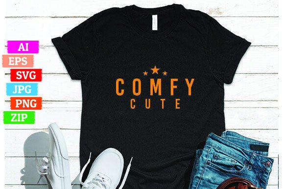 Comfy Cute T-shirt Designs