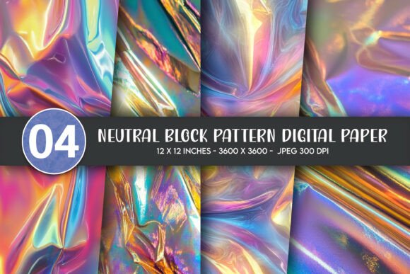 Exploring the Versatility of Neutral Block Pattern Digital Paper