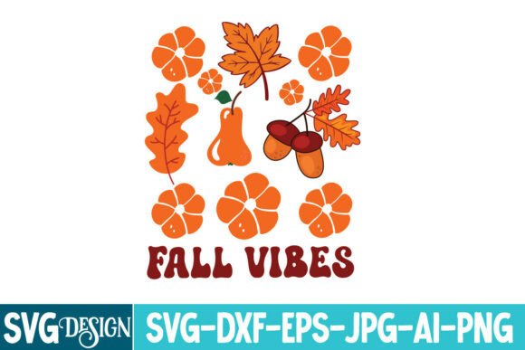 Fall Vibes SVG Design Fall SVG Design
