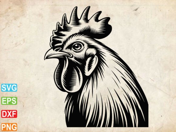 Farm Animals Head Svg, Rustic Animal Dxf: A Digital Resource for Creative Projects