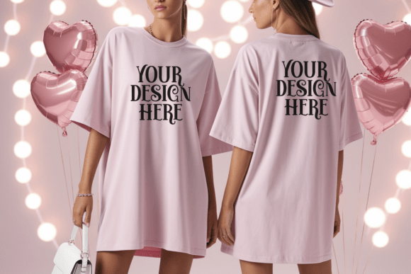 G64000 Valentine s Day Front Back Mockup: Elevate Your Product Displays with Precision