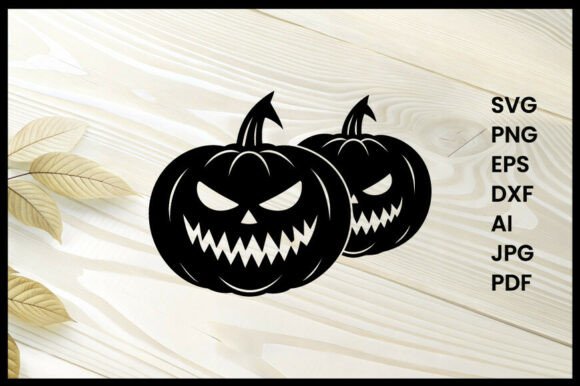 Halloween Pumpkin Silhouette: A Versatile Design for Creative Projects