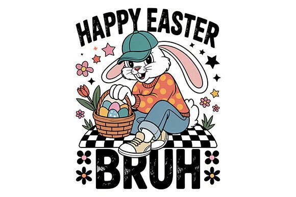 Happy Easter Bruh PNG, Funny Easter PNG: A Versatile Digital Asset for Creative Expression
