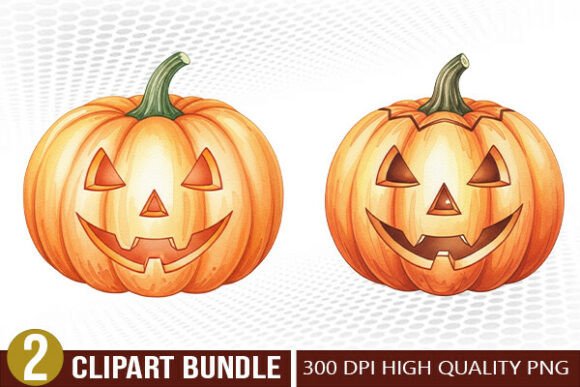 Jack O Lantern PNG Clipart Bundle: A Creative Resource for Designers and Crafters