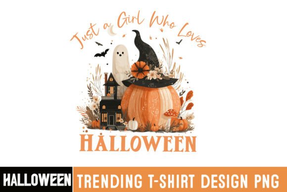Just a Girl Who Loves Halloween Design: A Creative Resource for Digital Art Enthusiasts