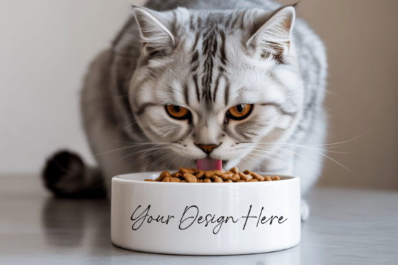Pet Bowl Mockup, Cat Dog Bowl Mockup 10: Elevate Your Design Process with Professional Digital Tools